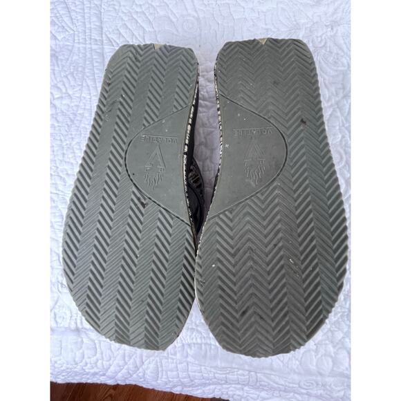 Volatile Womens 7 Frappachino Animal Print Beach Summer Flip Flop Sandal Wedges - Picture 5 of 8